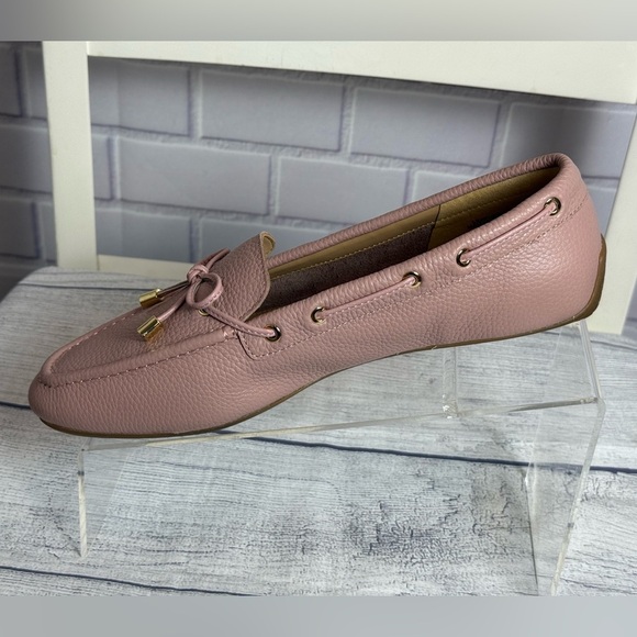 Talbots blush pink Leather Loafers / size 8M - Picture 4 of 11